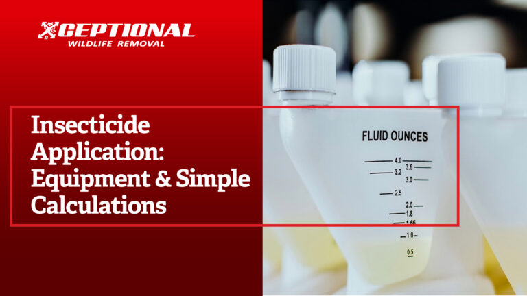 Insecticide Application: Equipment & Simple Calculations